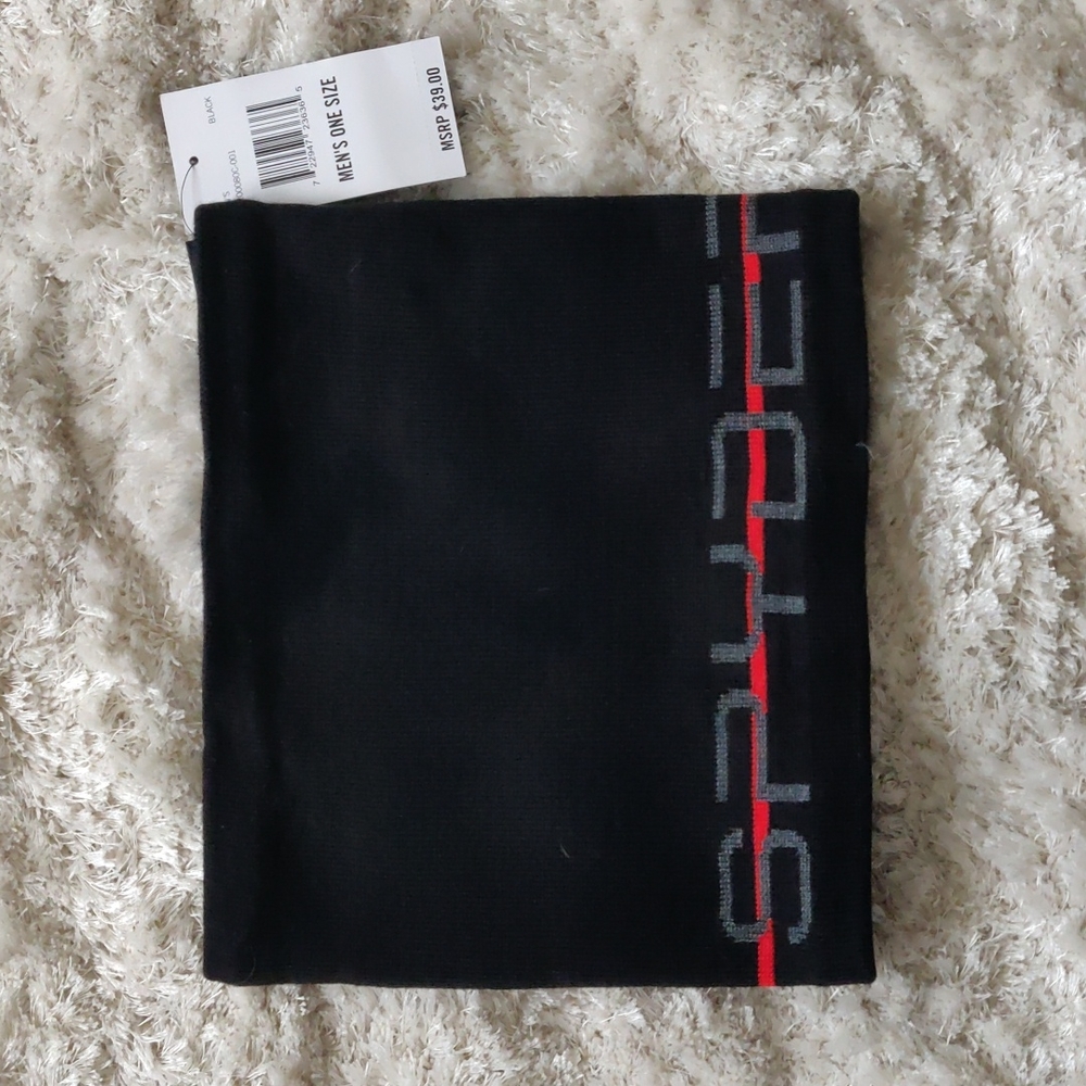 NWT Men's fleece lined neck gaiter
